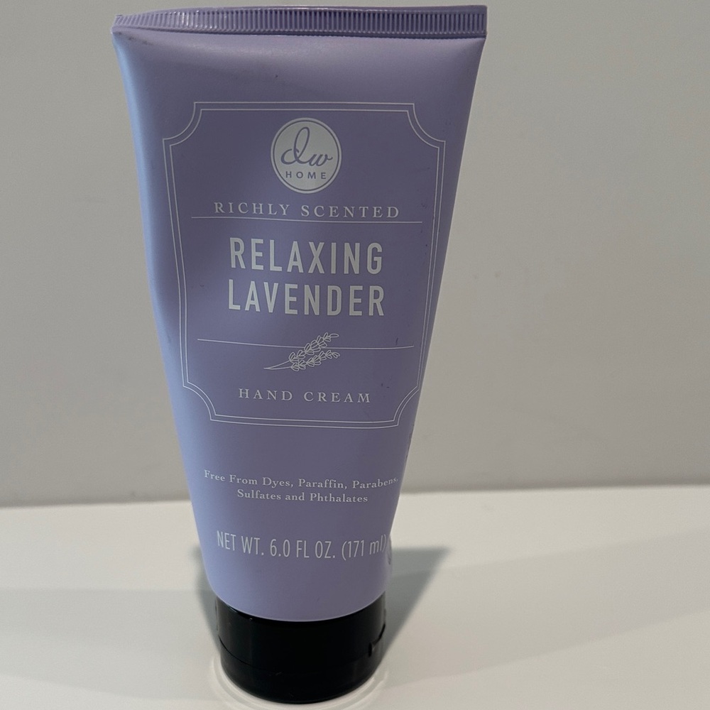 DW Home Richly Scented Relaxing Lavender Hand Cream in 6 fl. oz. Tube